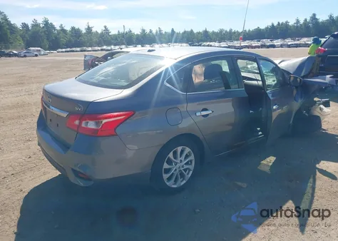 2019 Nissan Sentra Sv из США, поврежденный, VIN 3N1AB7AP3KY445556